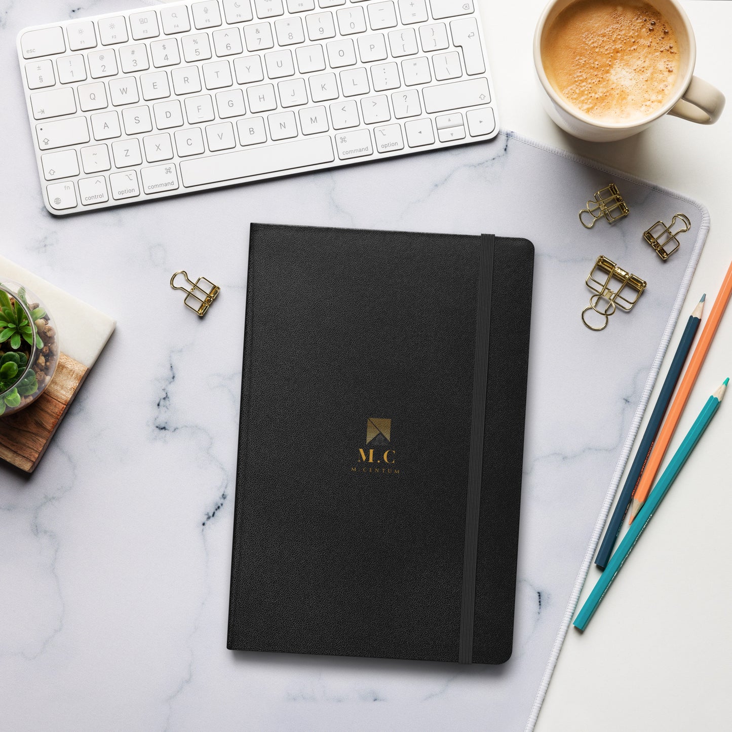 Daily Planner - M.Centum Hardcover notebook