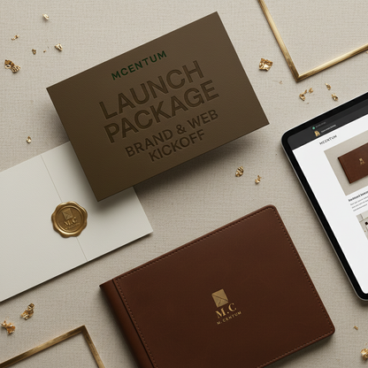 Launch Package — Brand & Web Kickoff