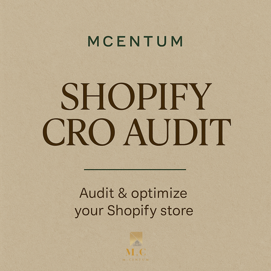 E-commerce Scale — Shopify Audits & Conversion Optimisation