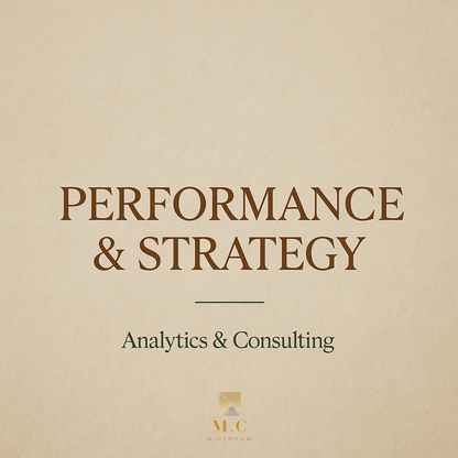 Performance Analytics & Growth Strategy Consultation
