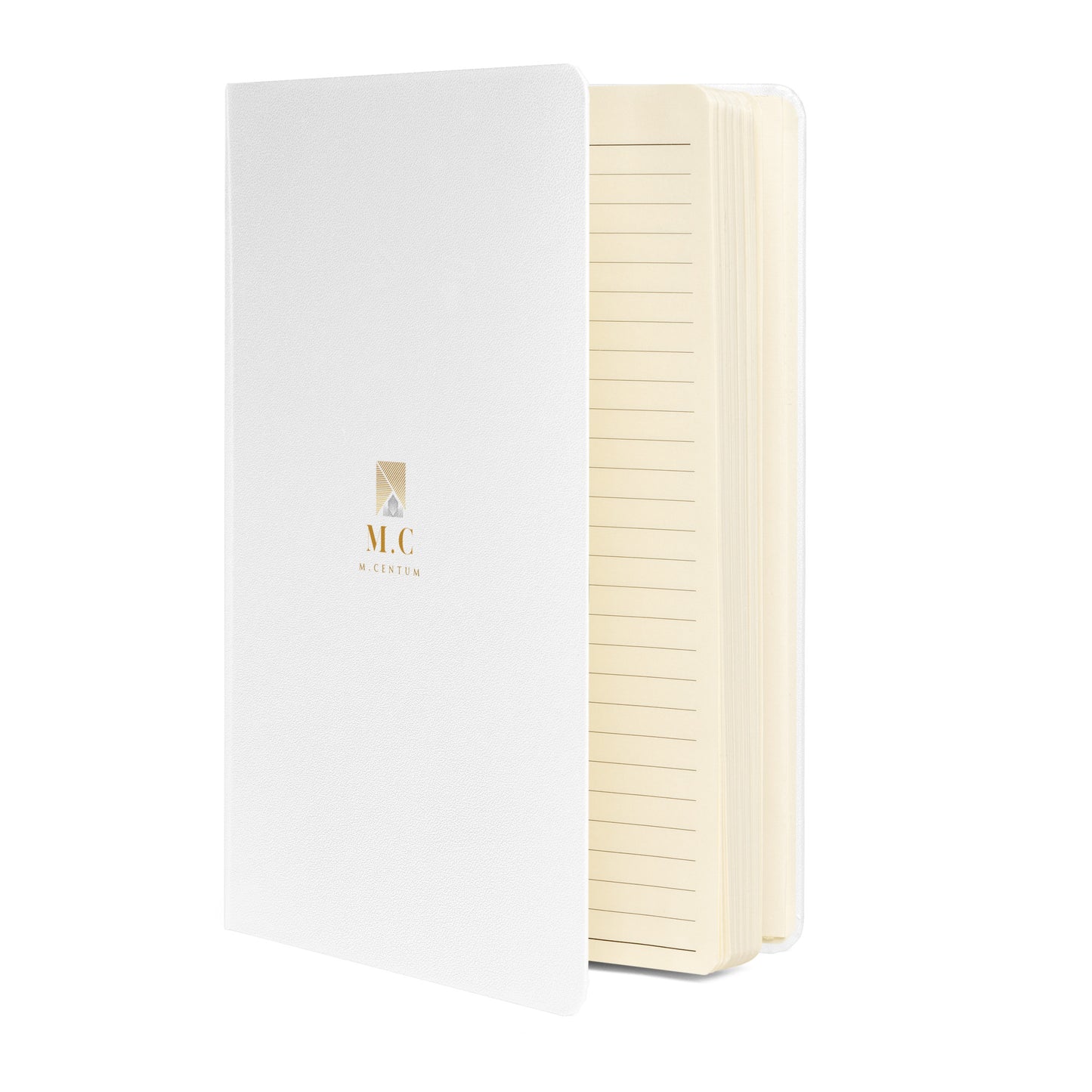 Daily Planner - M.Centum White Hardcover notebook