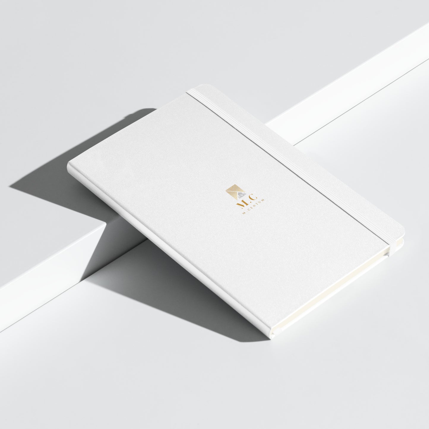 Daily Planner - M.Centum White Hardcover notebook
